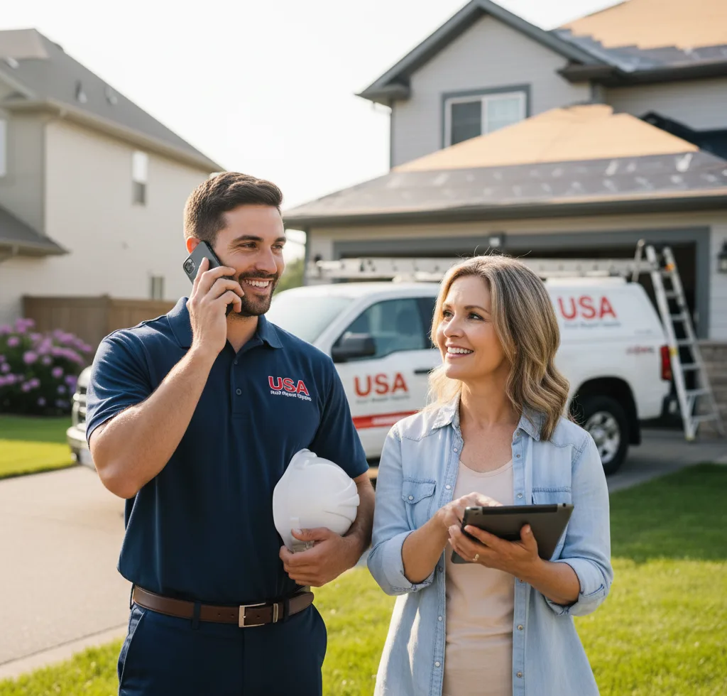 USA Roof Repair Experts customer support in Smith River